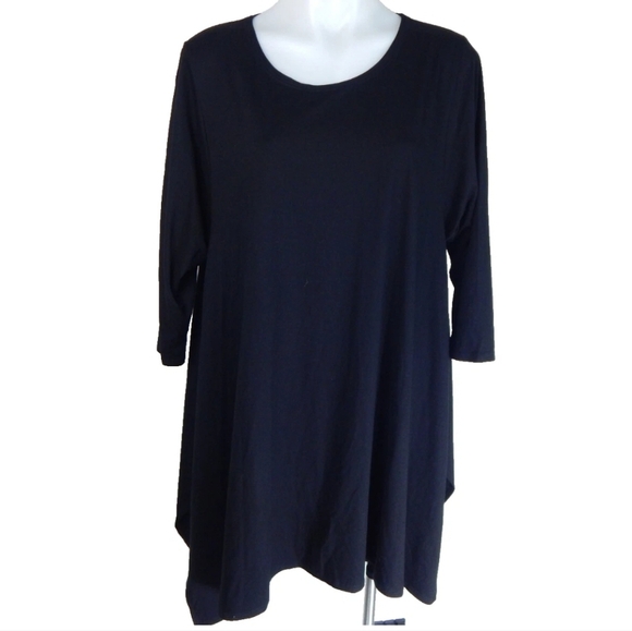 Olars Ulla A-Line 3/4 Sleeve Tunic - Picture 2 of 4